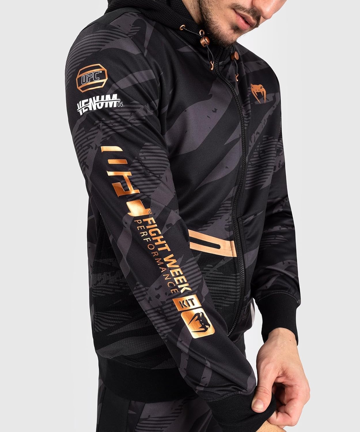 Men's UFC Adrenaline Fight Week Zip Hoodie - Image 6